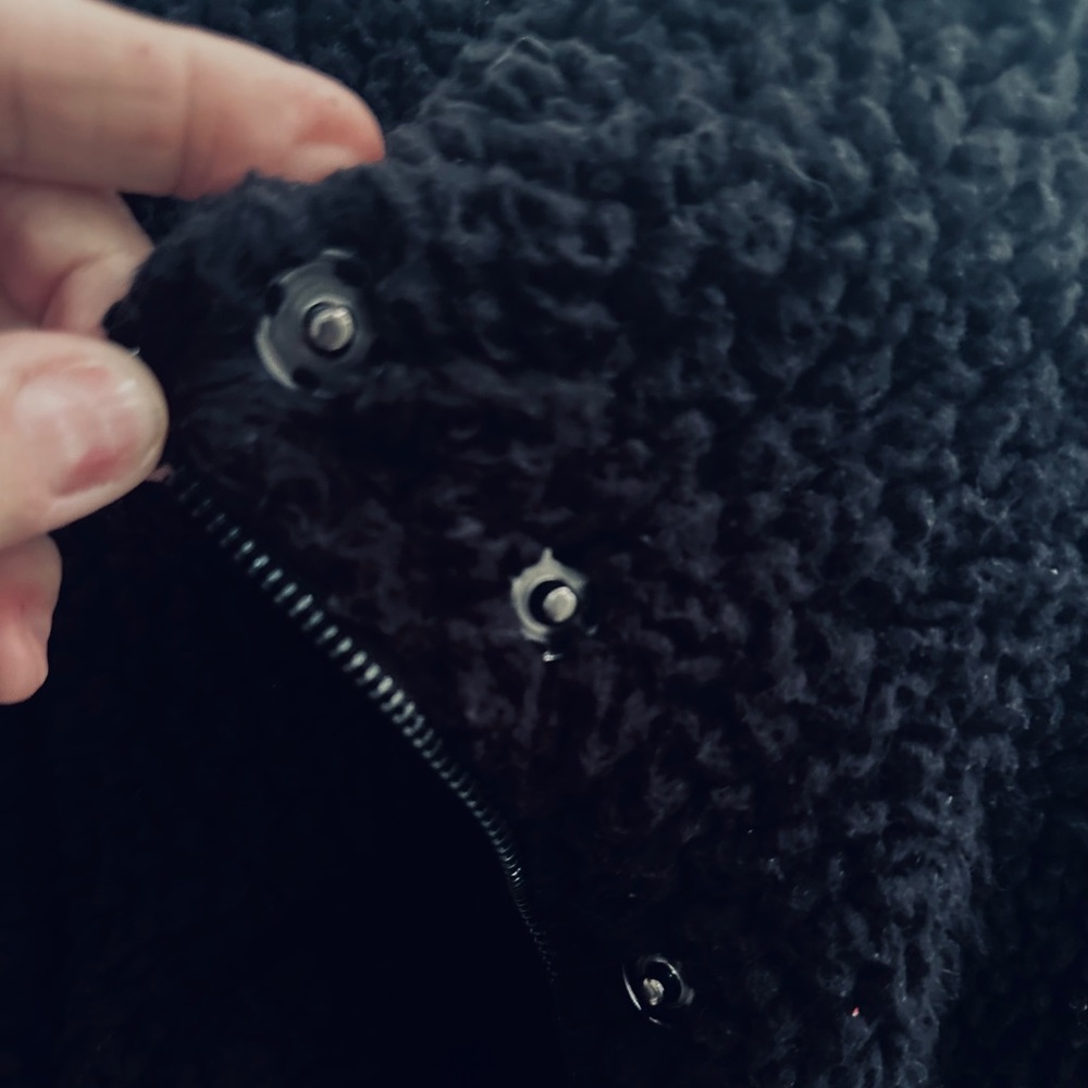 Thread & Supply Black Sherpa Jacket - Picture 6 of 6